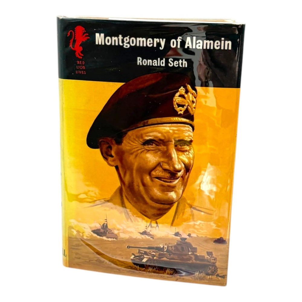 Montgomery of Alamein Ronald Seth HC DJ 1961 First Edition Bio General WWII